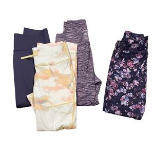 NWOT 4 pairs girls leggings